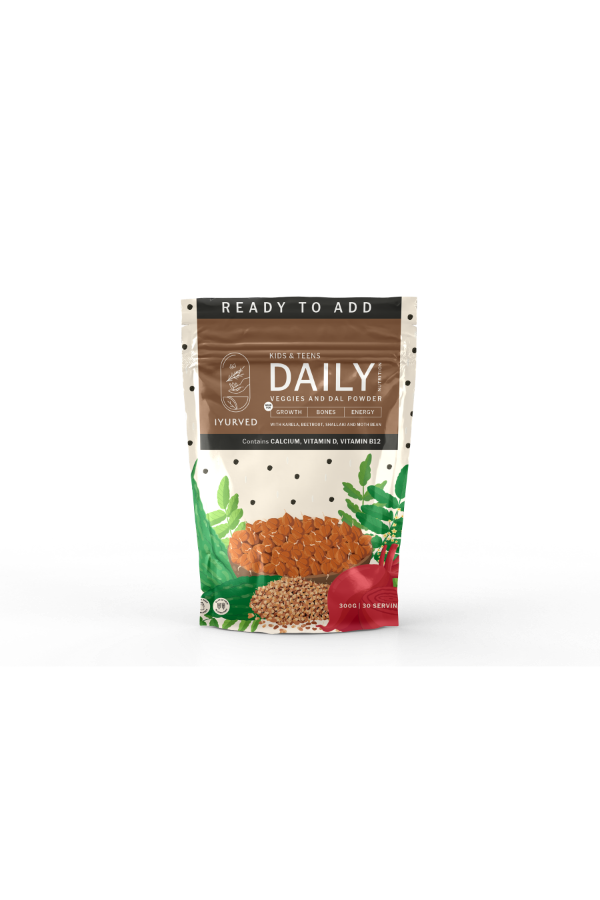 Kids & Teens Daily Nutrition Veggies And Dal Powder